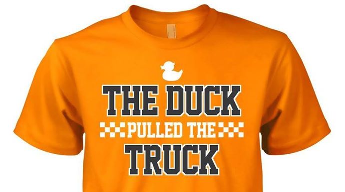 The Duck Pulled The Truck – Oh, yes it did!